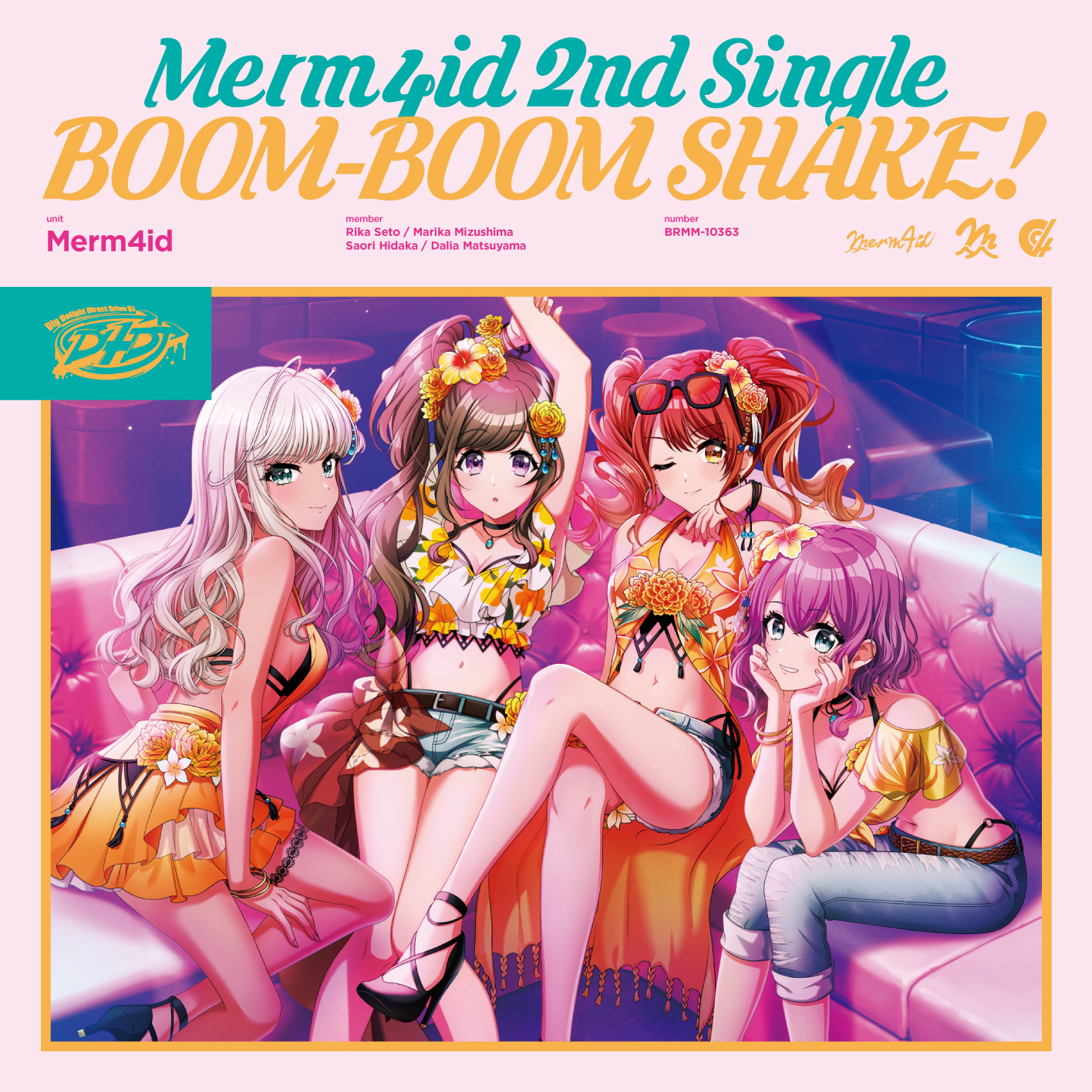 2nd Single「BOOM-BOOM SHAKE!」 | DISCOGRAPHY | D4DJ(ディーフォー 