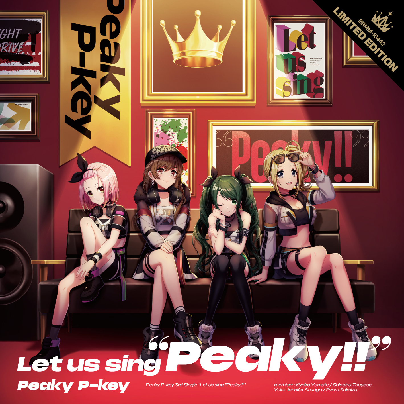 3rd Single「Let us sing “Peaky!!”」 | DISCOGRAPHY | D4DJ(ディー