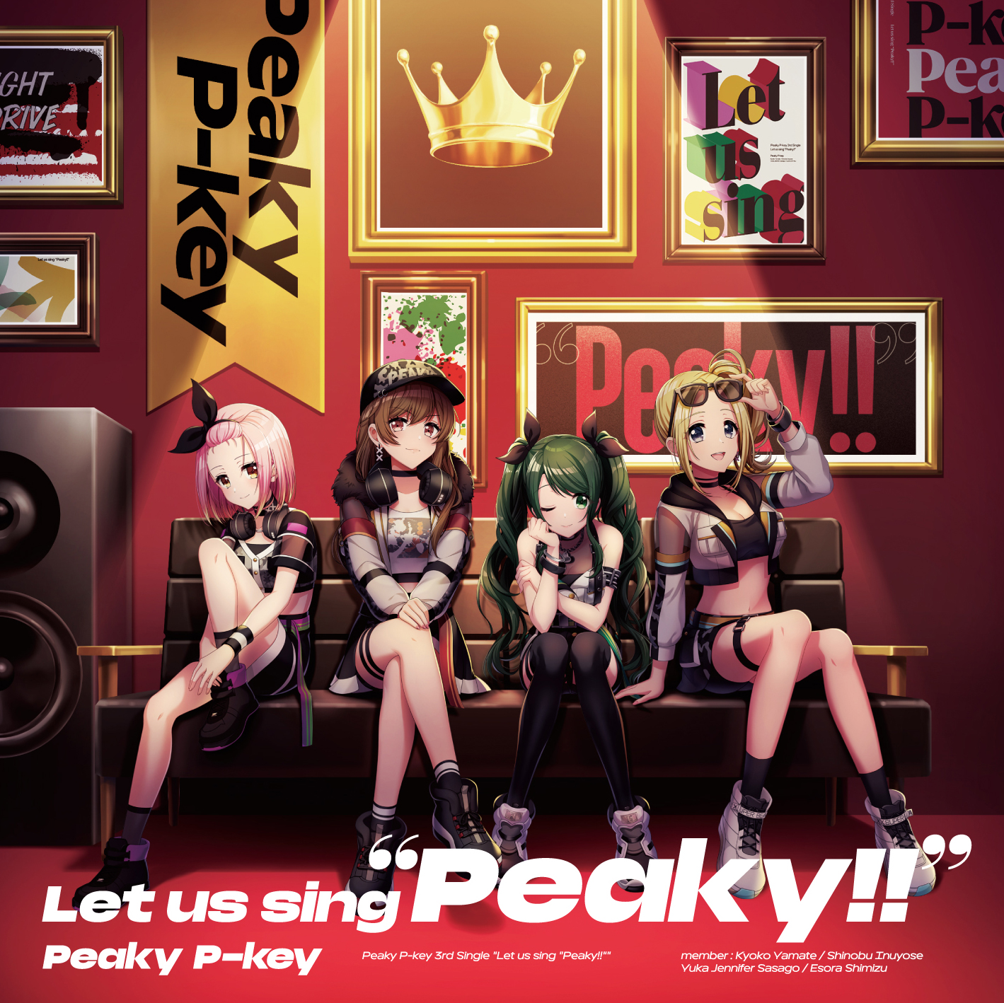 3rd Single「Let us sing “Peaky!!”」 | DISCOGRAPHY | D4DJ(ディー 
